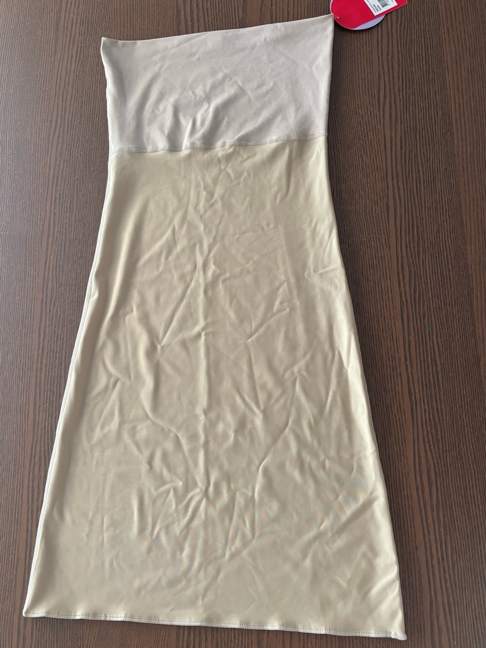 Women’s SPANX strapless full slip nude MEDIUM
